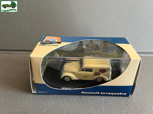 Voiture Miniature Utilitaire Renault Juvaquatre Bally Atlas Eligor 1/43