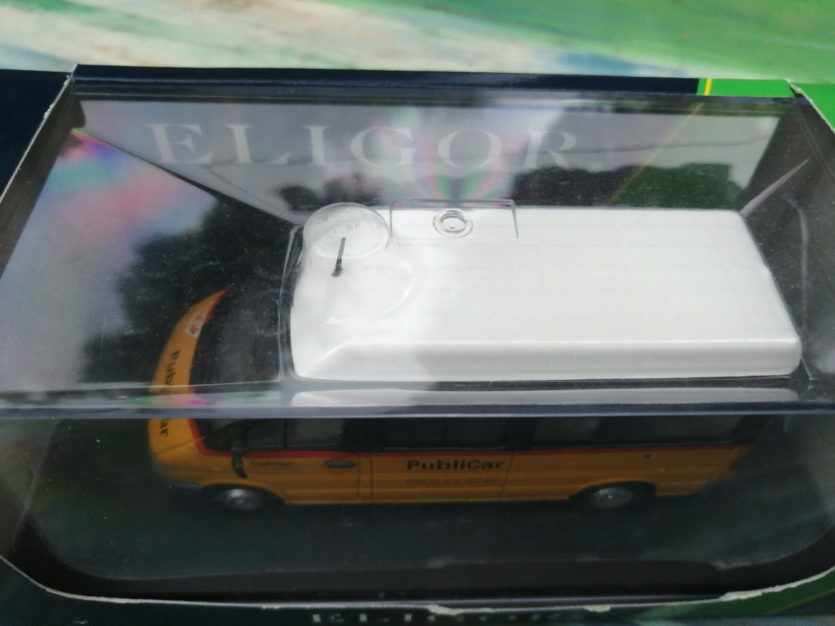 Camion Miniature Mercedes Sprinter Publicar La Poste Carpostal Eligor 1/43