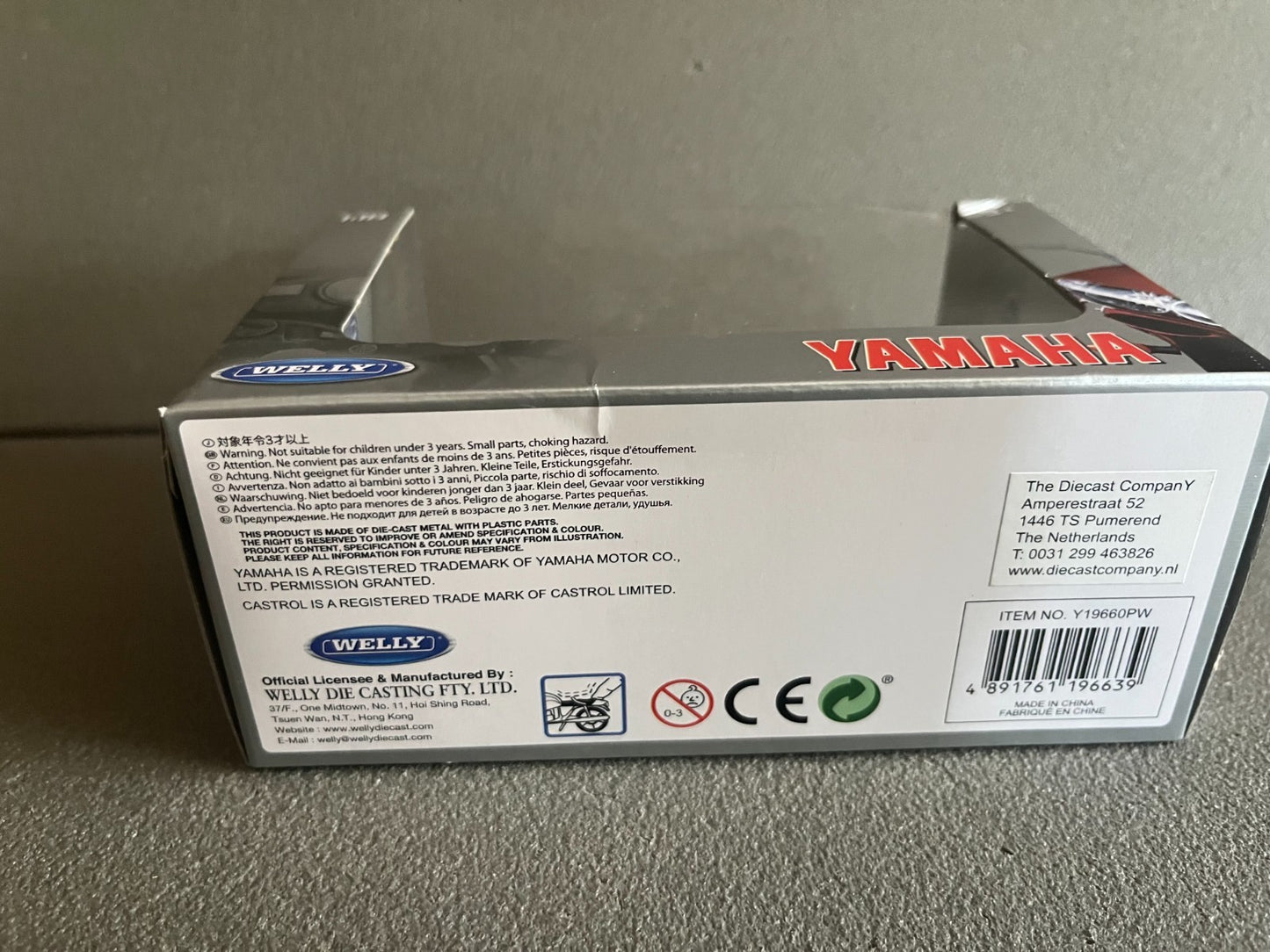 Moto miniature Scooter Yamaha Vino YJ50R Welly 1/18