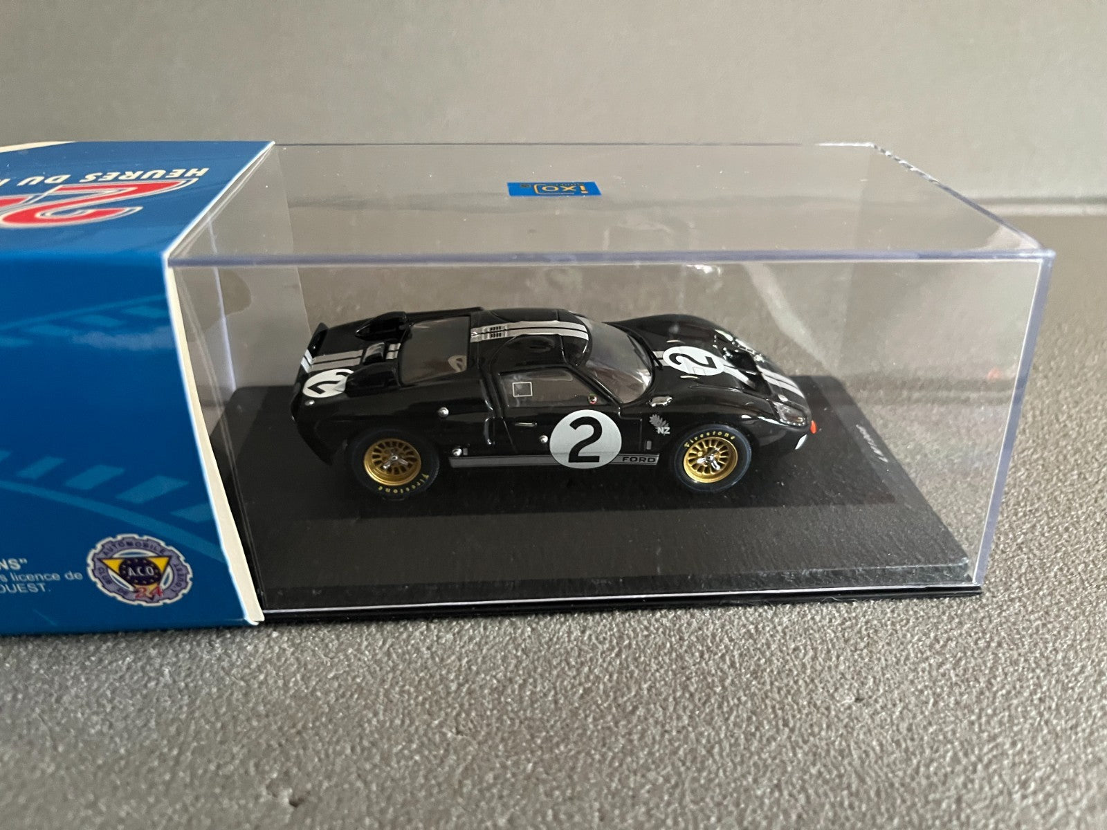 Voiture Miniature Ford MK II Winner Le Mans 1966 Ixo au 1/43