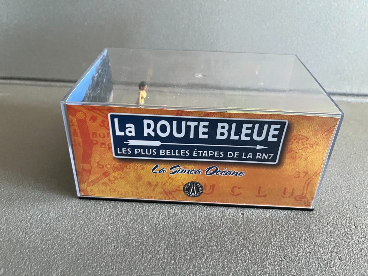Voiture Miniature Simca Océane Etape 37 La Route Bleue RN7 1/43