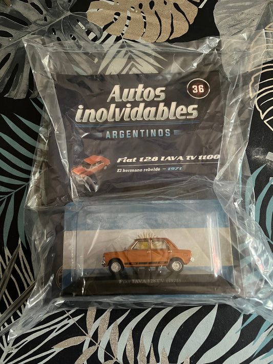 Voiture Miniature Fiat Iava 128 TV 1100 1971 Autos Inolvidables Argentinos 1/43