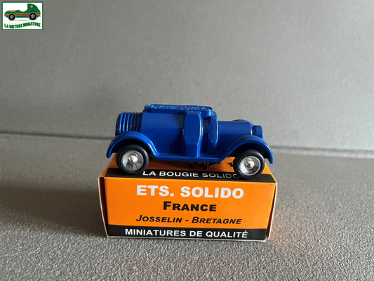 Voiture Miniature Bougie Club Solido Série 100 Edition 2019 1/43