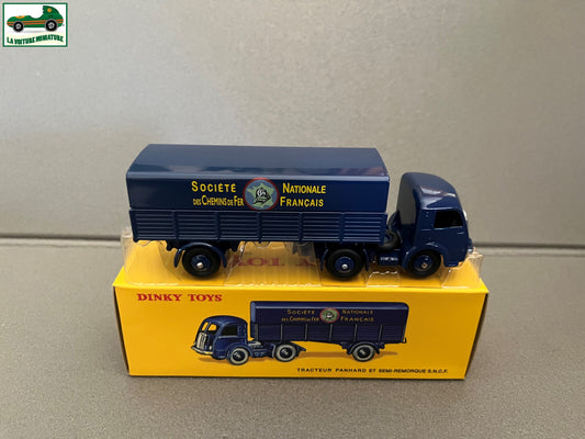 Voiture miniature Tracteur Semi Remorque Panhard SNCF 32 AB Dinky Toys Atlas