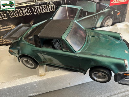 Ancienne Voiture Radiocommandée RC Porsche Targa Turbo Schuco incomplète