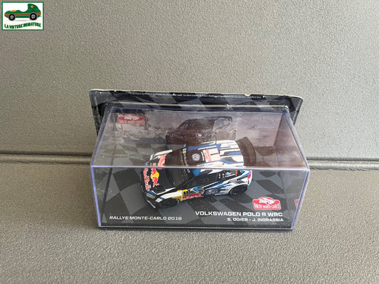 Voiture miniature Volkswagen Polo R WRC Rallye Monte Carlo 2016 Ogier 1/43
