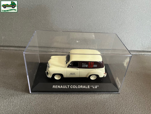 Voiture Miniature Publicitaire Renault Colorale LU au 1/43