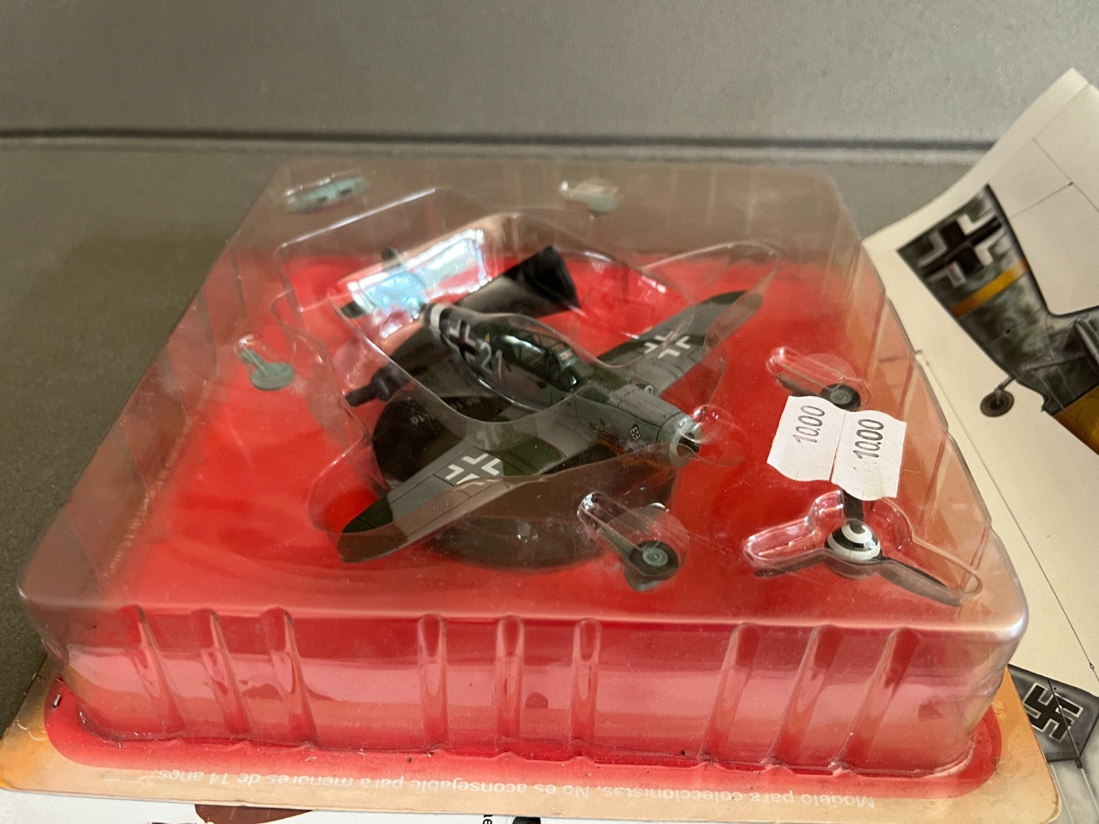 Avion miniature Militaire 2e Guerre Messerschmitt Bf 109G-10 Altaya 1/72