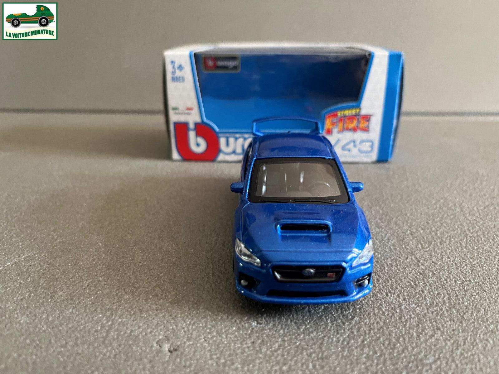 Voiture Miniature Subaru WRX STI 2017 Burago Street Fire au 1/43