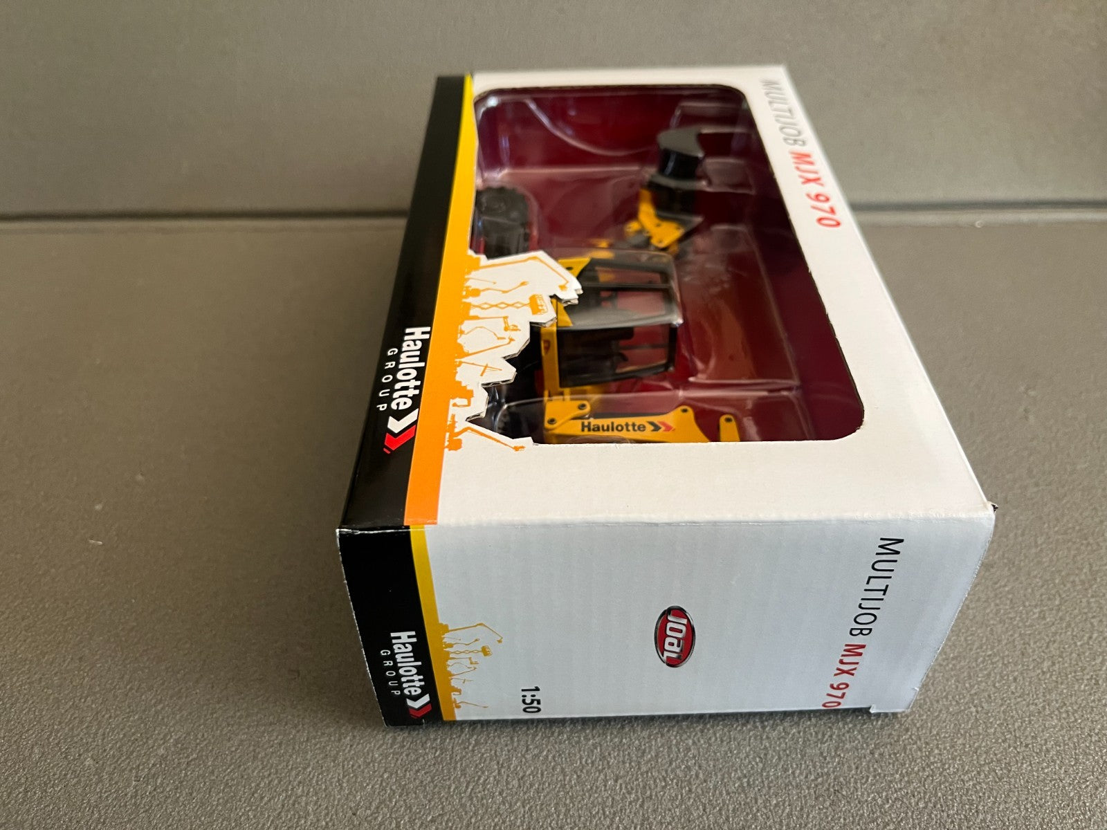 Miniature Véhicule Chantier Chargeur Pelle Multijob MJX 970 Haulotte Joal 1/50