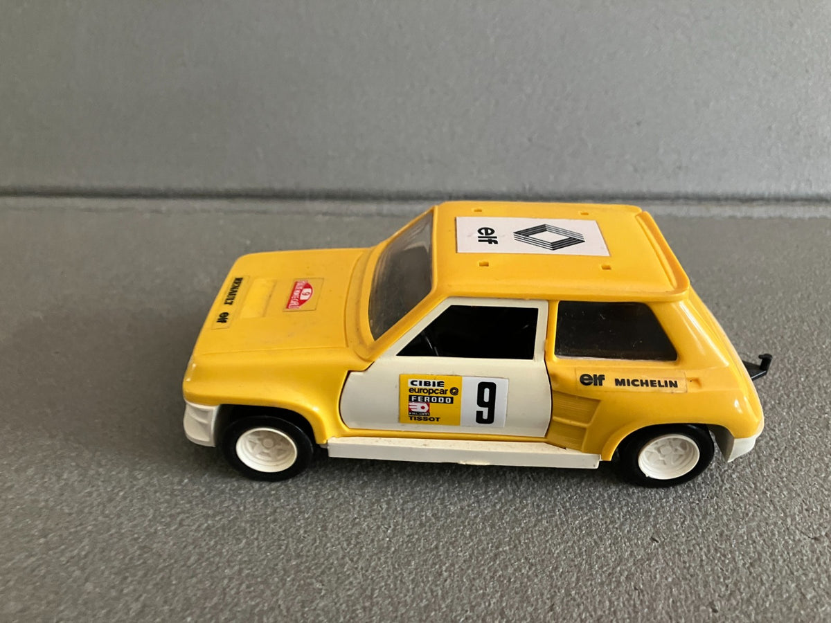 Ancienne Voiture Miniature Renault 5 R5 Turbo Rallye Monte Carlo CliClac Heller