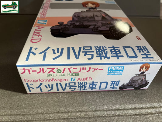 Maquette à monter Militaire Panzerkamfwagen IV Ausf. D Girls und Panzer Ebbro
