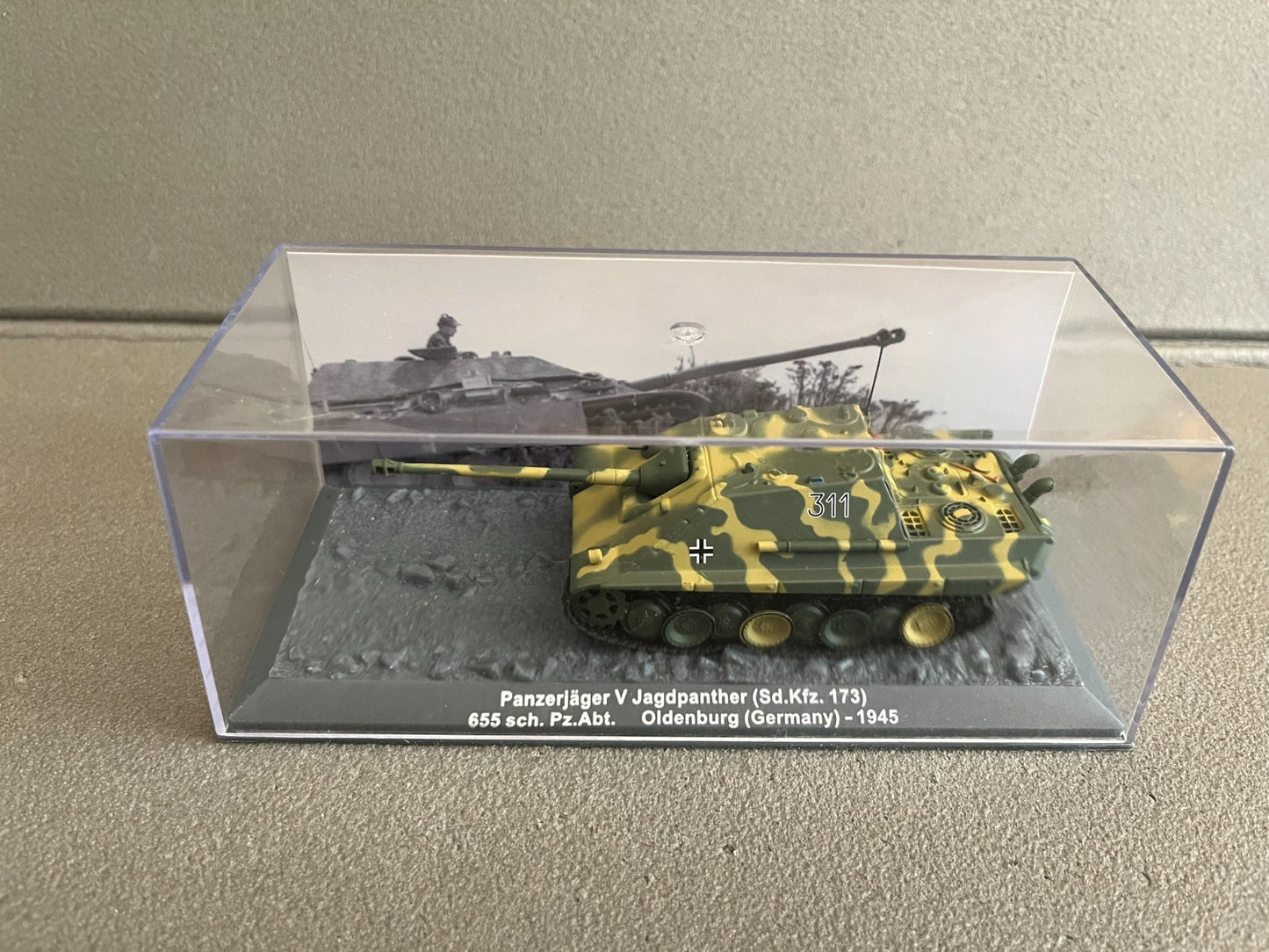Miniature Militaire Char Tank Blindé Panzerjager V Jagdpanther Altaya 1/72