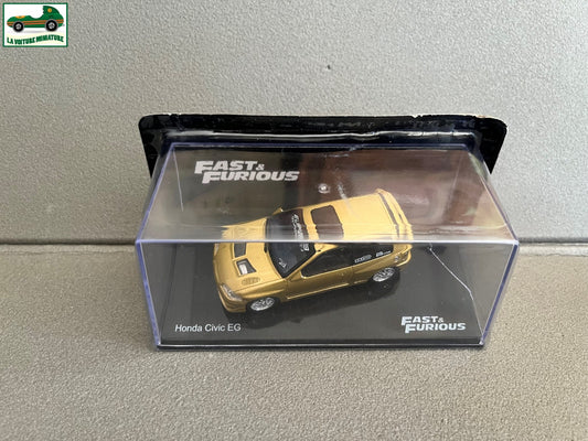 Voiture miniature Fast and Furious Honda Civic EG Altaya 1/43