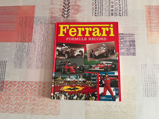 Livre Voiture Automobile Ferrari Formule Record Johnny Rives F1 1