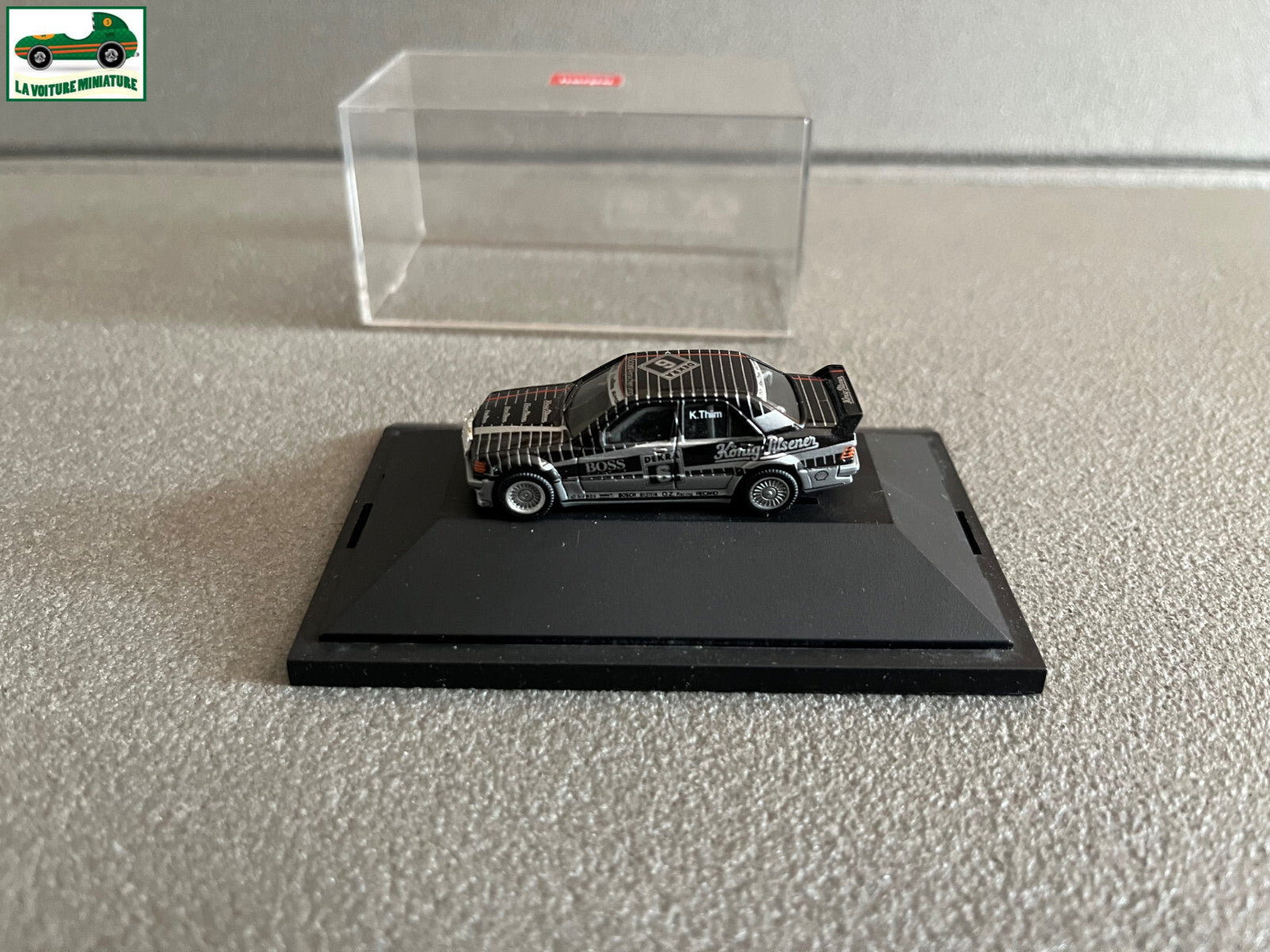 Voiture Miniature AMG Mercedes Benz 190 E Herpa au 1/87 HO