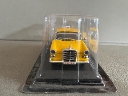 Voiture Miniature Mercedes 200 Bruxelles 1962 Taxi Du Monde au 1/43 Altaya