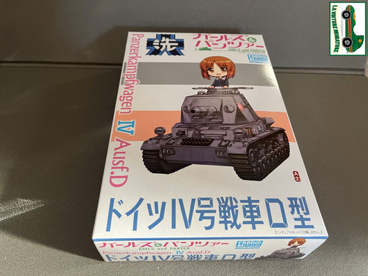 Maquette à monter Militaire Panzerkamfwagen IV Ausf. D Girls und Panzer Ebbro