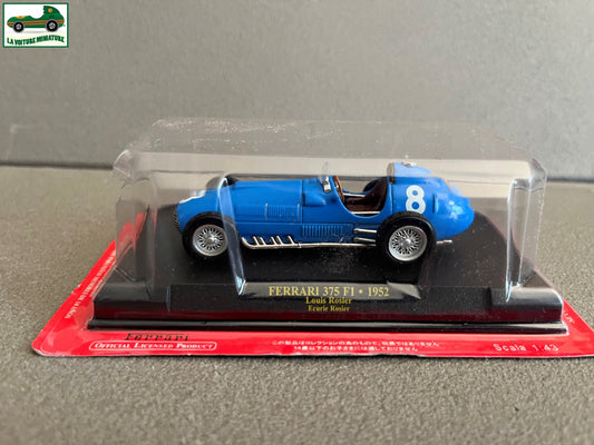 Voiture miniature Collection Formule 1 Ferrari 375 F1 1952 Louis Rosier 1/43