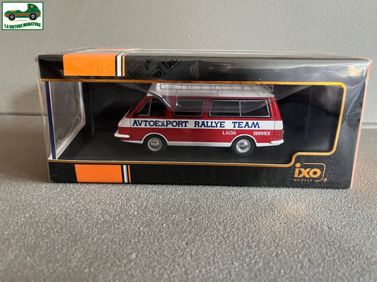 Voiture Miniature Camion Assistance Rallye RAF 2203 LADA Service Ixo au 1/43