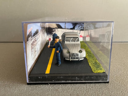 Voiture Miniature Citroen 2CV Pick Up Etape 41 La Route Bleue RN7 1/43