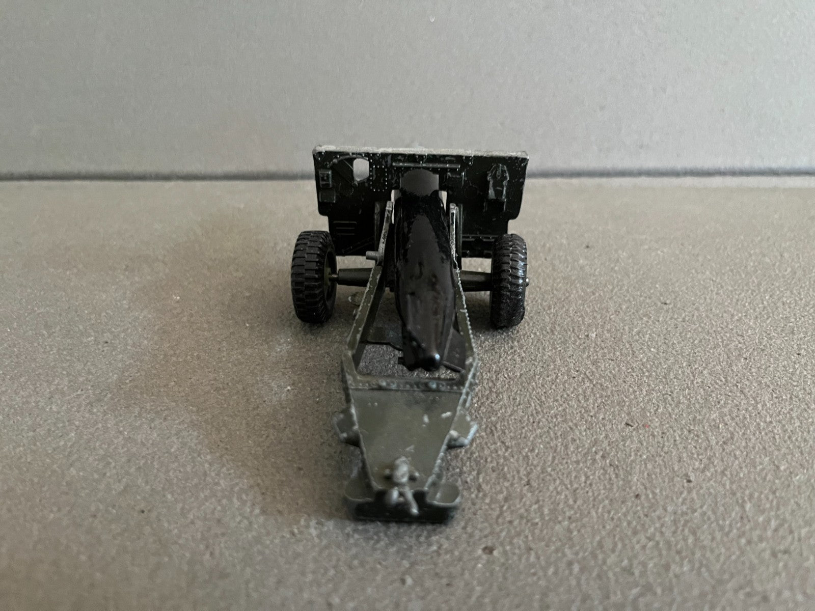 Ancienne Miniature Militaire Canon Crescent Toys England Epave
