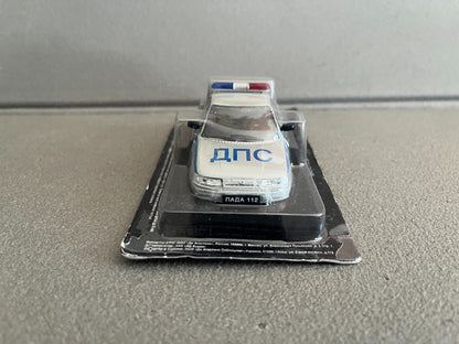 Voiture Miniature Vaz Lada 2112 DPS Ixo DeAgostini URSS Pays Est Russie 1/43