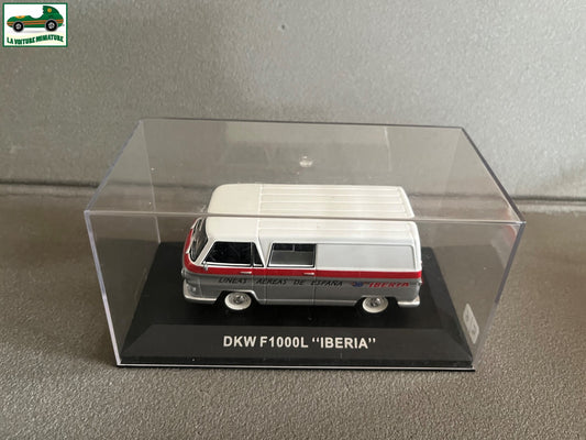 Voiture Miniature Camion Publicitaire DKW F1000L Iberia au 1/43