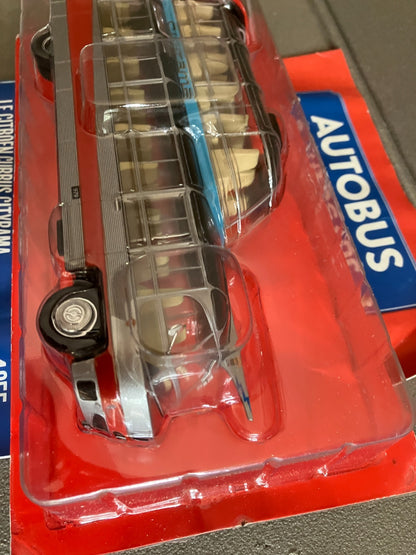 Voiture miniature Citroen Currus Cityrama 1955 1/43 Autobus Autocars du Monde