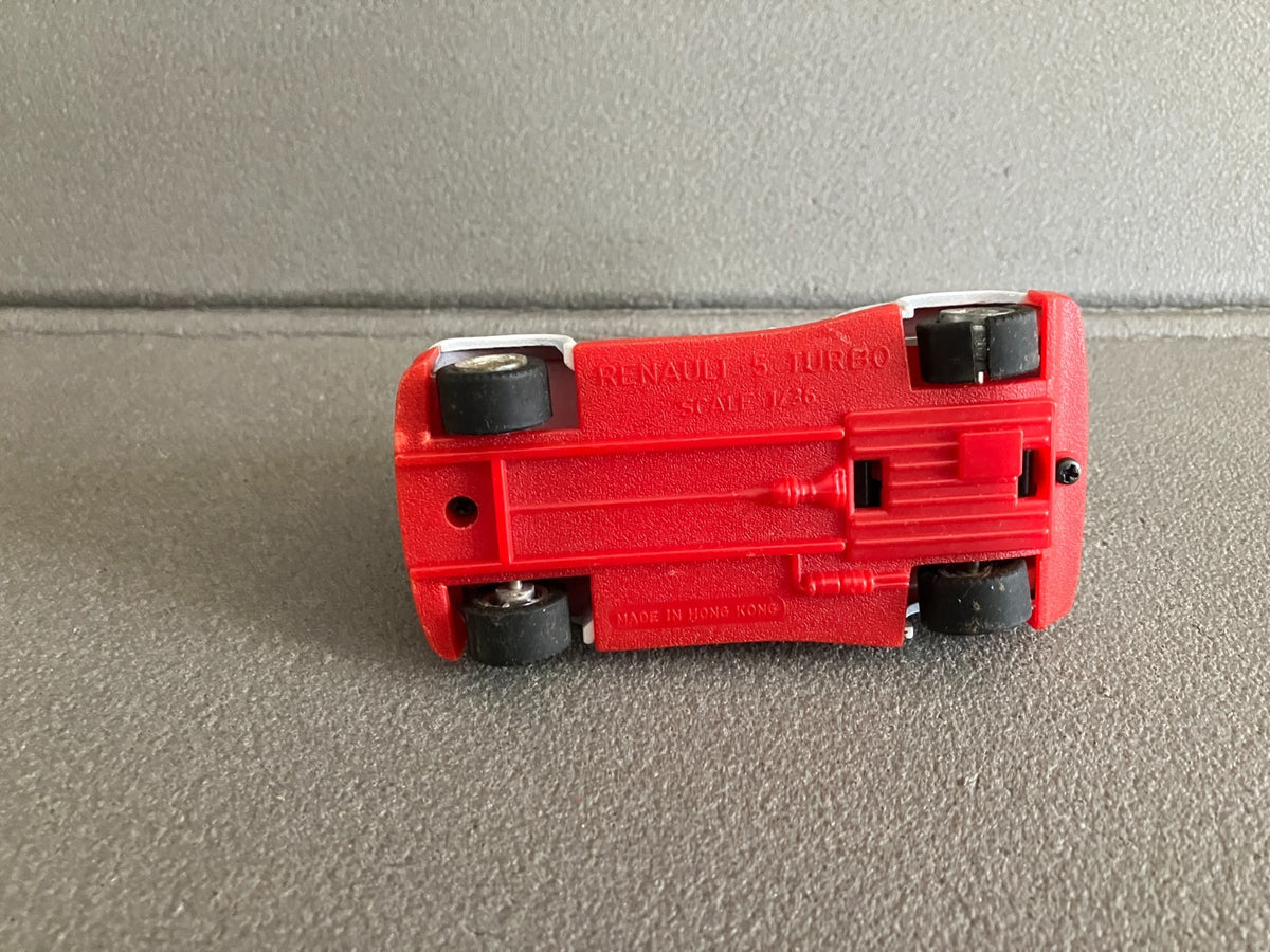 Ancienne Voiture Miniature Renault 5 R5 Turbo Rallye Paris Made Hong Kong 1/36