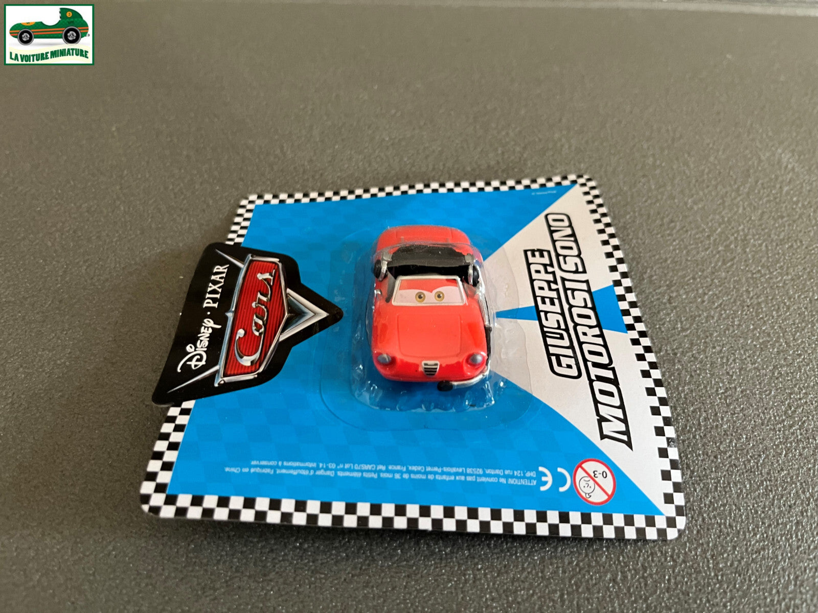 Voiture Miniature Cars Disney Giuseppe Motorosi Sono Plastique DHP