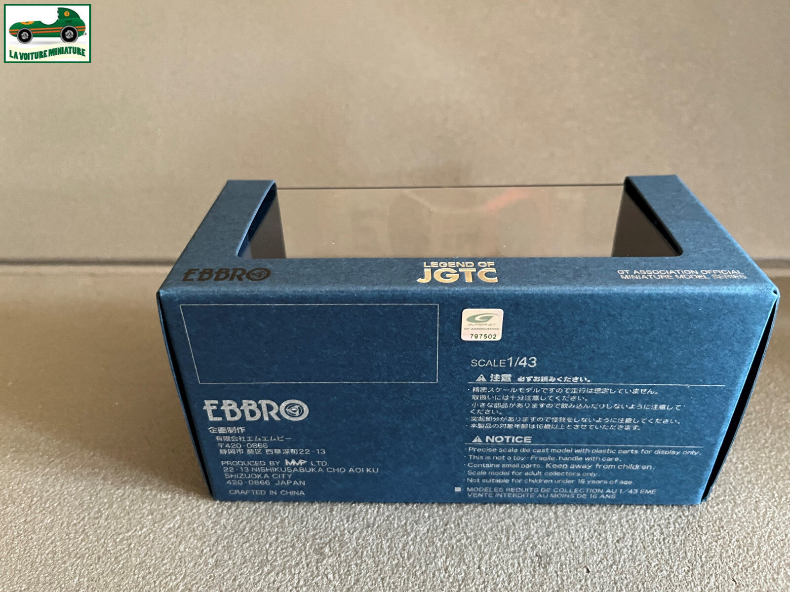 Voiture Miniature Nissan Unisia Jecs Skyline R33 JGTC 1998 Force Ebbro au 1/43