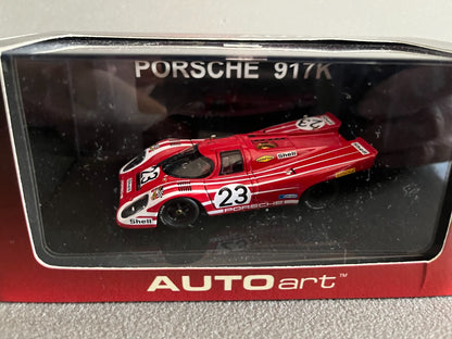 Voiture Miniature Porsche 917K Le Mans 1970 Winner Autoart au 1/43