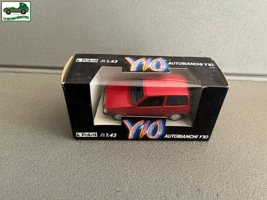 Ancienne Voiture miniature Autobianchi Y10 Polistil Italy au 1/43