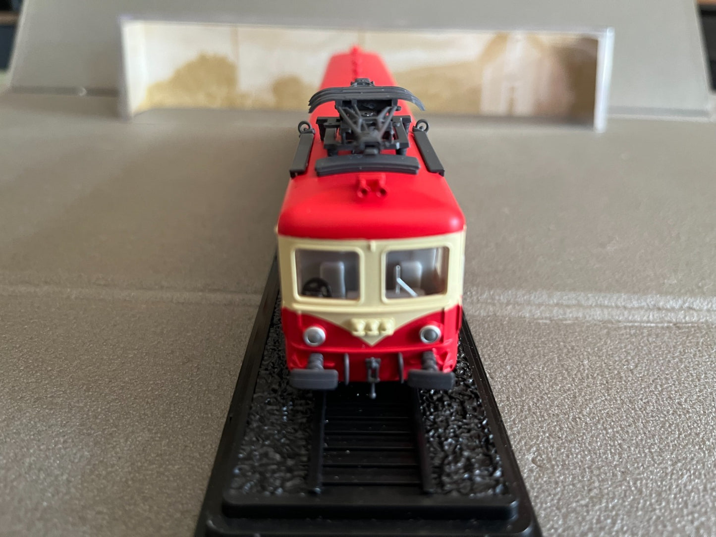 Maquette Miniature Autorail Train Z-7125 Editions Atlas HO au 1/87