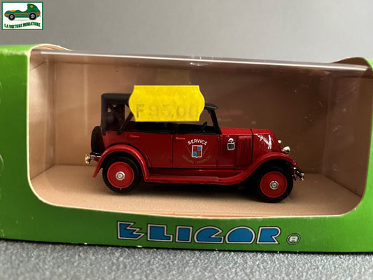 Voiture miniature Renault NN Pompiers 1927 Eligor France au 1/43