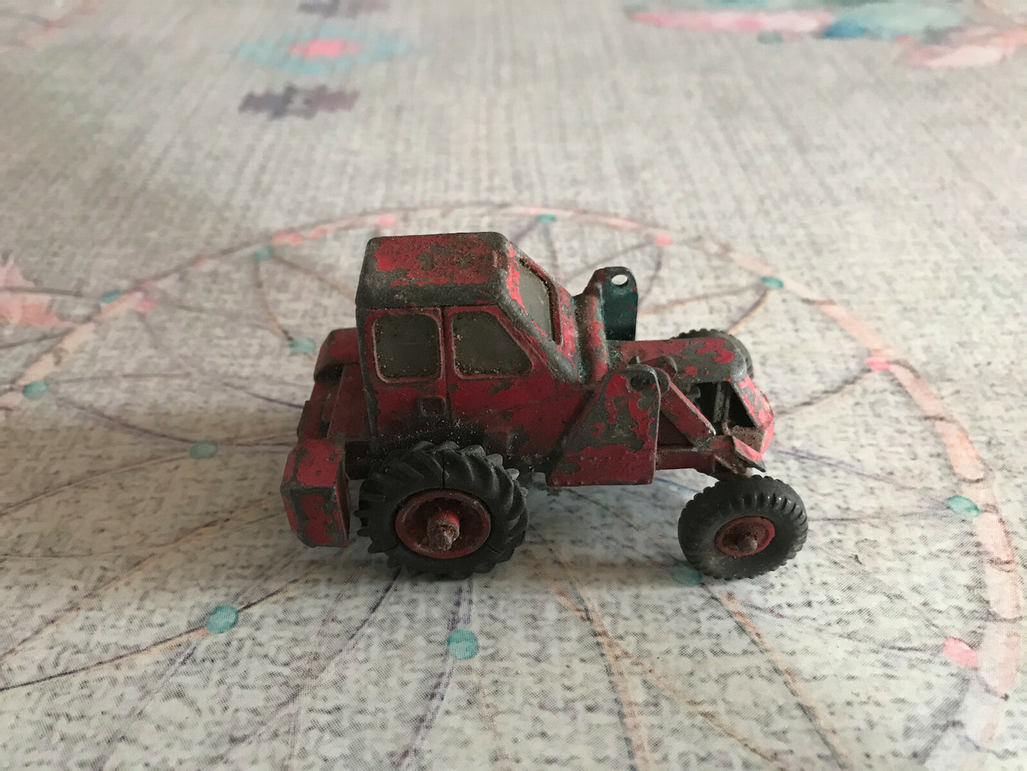 Ancienne Voiture Miniature Engin Chantier Muir Hill ZW Dinky Toys Meccano Epave 