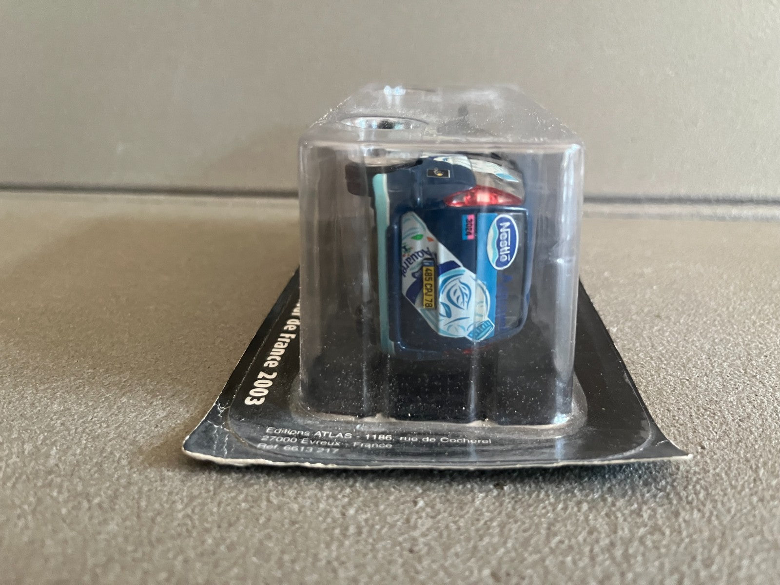 Voiture Miniature Fiat Ulysse Aquarel 2003 Tour de France Vélo Norev au 1/43