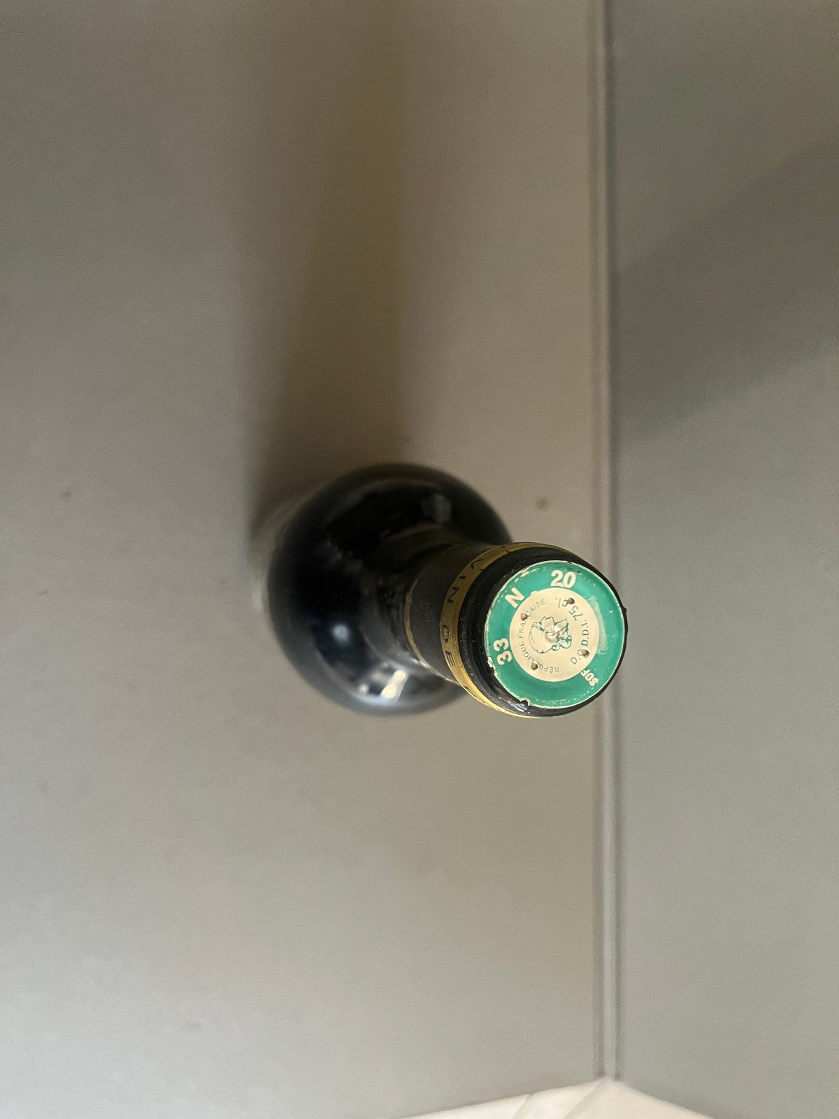 Ancienne Bouteille Vin Bordeaux Leroy Chevalier 2007 Collection Perso