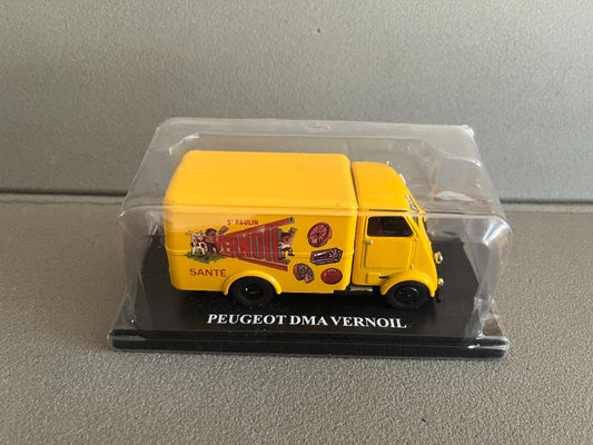Voiture miniature Camion Peugeot DMA Vernoil Auto Plus Hachette 1/43