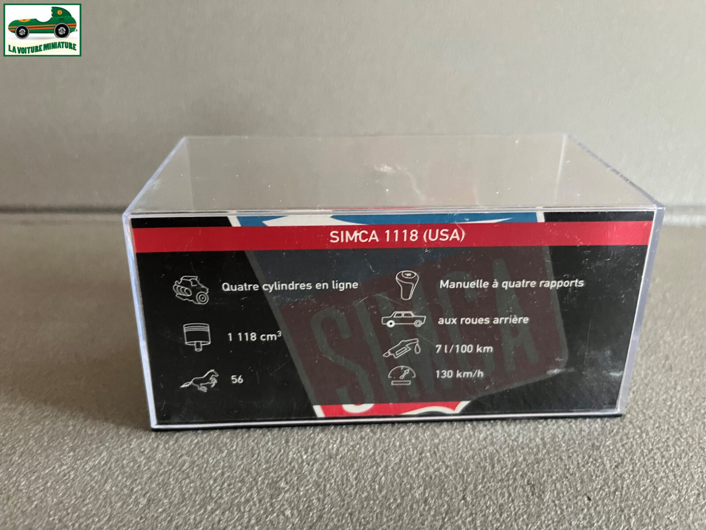 Voiture miniature Simca 1118 USA 1969 au 1/43