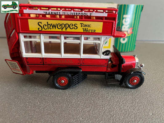 Voiture Miniature Bus Anglais Corgi Thornycroft J Type Bus