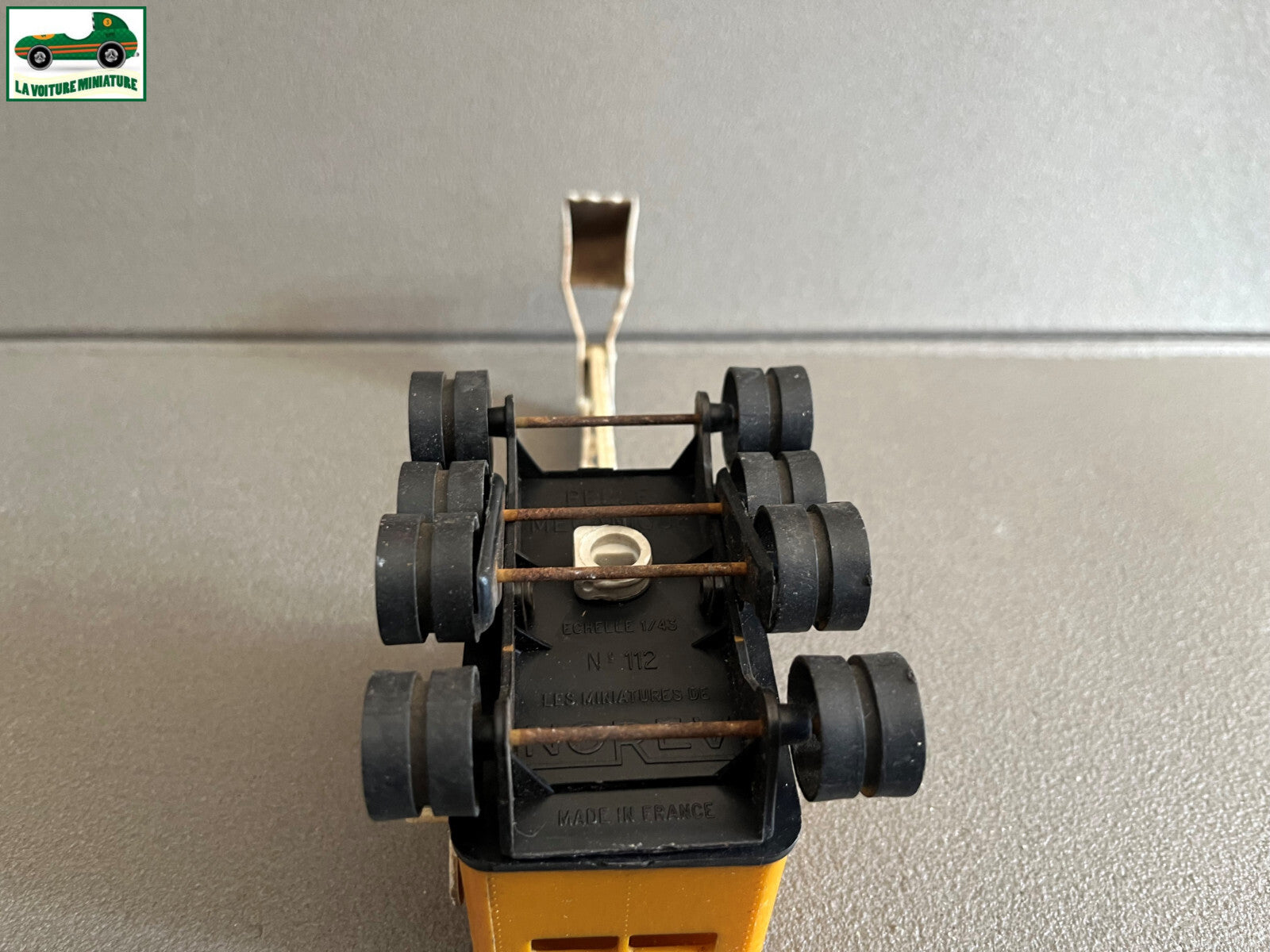 Ancienne Miniature Plastique Pelle Mécanique Norev France Epave 1/43