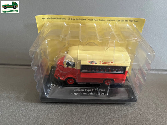 Voiture miniature Camion Citroen Type HY 1964 Magasin Ambulant Boucherie au 1/43