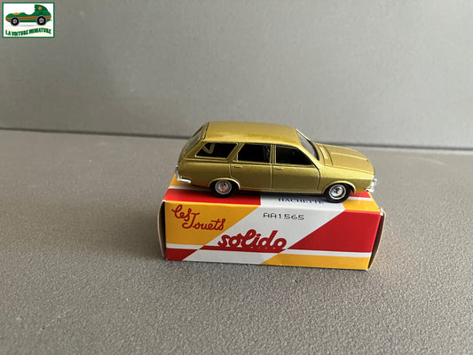 Voiture Miniature Renault 12 Break 1972 Solido Hachette 1/43