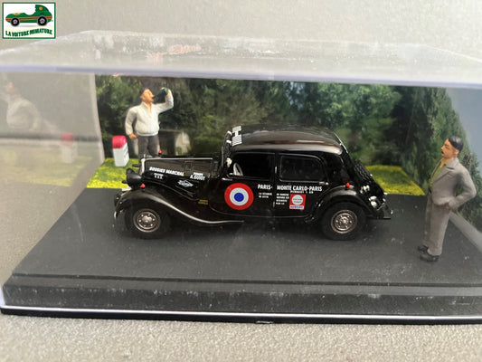 Voiture Miniature Citroen Traction 7 Etape 20 La Route Bleue RN7 1/43