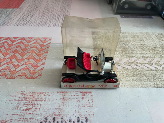 Voiture miniature Plastique Ford Débâché 1907 Minialuxe 1/43