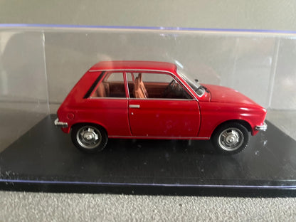 Voiture miniature Peugeot 104 ZS 1976 au 1/24