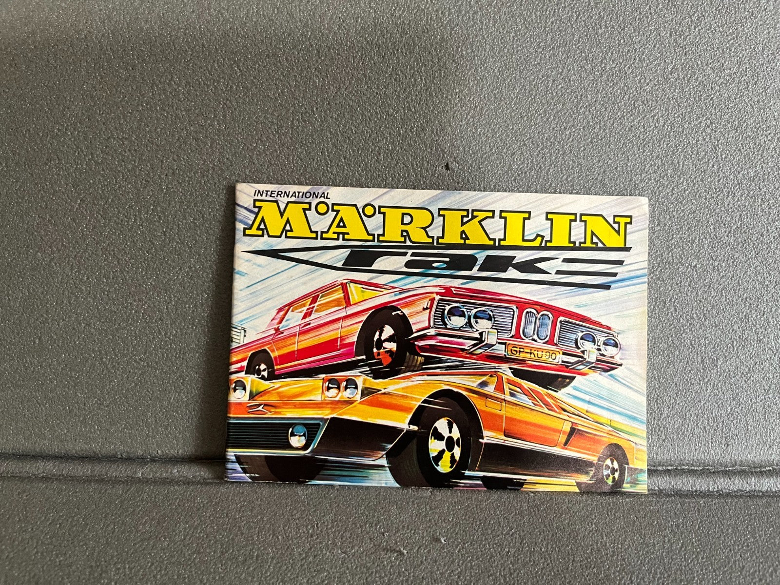 Ancien Dépliant Documentation Catalogue Jouet Voiture Marklin