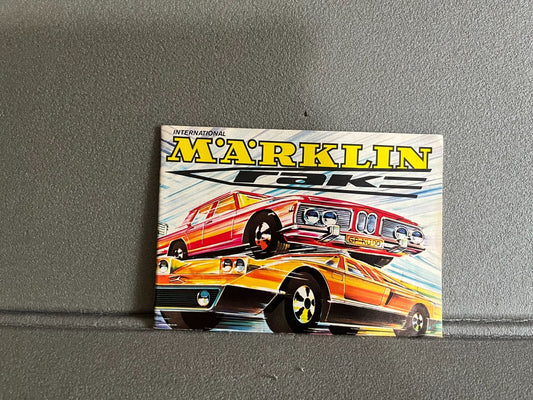 Ancien Dépliant Documentation Catalogue Jouet Voiture Marklin